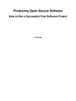 Producing Open Source Software - How to Run a Successful Free Software Project pptx