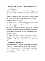 Những bài học khi cùng bé đi siêu thị pptx