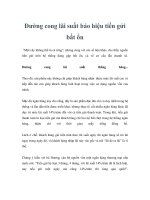 Đường cong lãi suất báo hiệu tiền gửi bất ổn pdf