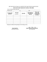 MẪU BÁO CÁO VỀ HOẠT ĐỘNG ĐÀO TẠO ĐẠI LÝ BẢO HIỂM pot