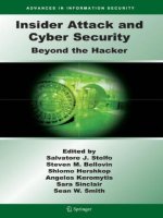 insider attack & cyber security - beyond the hacker