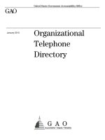 Organizational Telephone Directory pptx