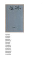 By Pike and Dyke: A Tale of the Rise of the Dutch Republic pdf