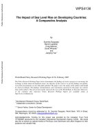 The Impact of Sea Level Rise on Developing Countries: A Comparative Analysis pdf