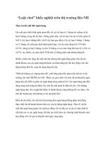 “Luật chơi” khắc nghiệt trên thị trường liên NH potx