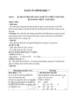 quan hệ giữa ba cạnh của một tam giác. bất đẳng thức tam giác - hình học 7 - gv.p.n.vy