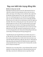 Dạy con biết trân trọng đồng tiền potx