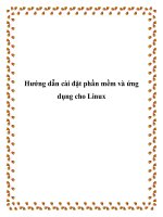 Hướng dẫn cài đặt phần mềm và ứng dụng cho Linux ppt