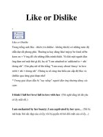 Like or Dislike pptx