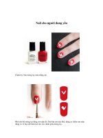 Nail cho người đang yêu pdf