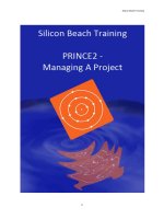 Silicon Beach training PRINCE2 - Managing a Project