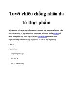 Tuyệt chiêu chống nhăn da từ thực phẩm pot