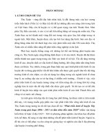 PHÁT TRIỂN KINH TẾ HUYỆN THỌ XUÂN  TRONG GIAI ĐOẠN 2006 - 2011 VÀ TẦM NHÌN ĐẾN NĂM 2020     LUẬN VĂN THẠC SĨ KHOA HỌC ĐỊA LÝ