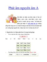 Phát âm nguyên âm A pot