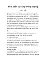 Phát triển kỹ năng tưởng tượng cho trẻ potx