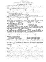 Đề Thi Đại Học Khối A, A1 Vật Lý 2013 - Phần 8 - Đề 12 potx