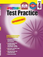 Spectrum Test Practice, Grade 4 pot