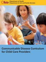 COMMUNICABLE DISEASE CURRICULUM FOR CHILD CARE PROVIDERS ppt