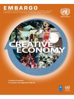 creative economy report 2010 creative economy a feasible development option