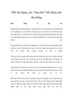 Siết tín dụng, các “ông lớn” bất động sản lên tiếng potx