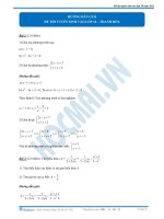 Đề thi tuyển sinh vào lớp 10 năm 2012 - HƯỚNG DẪN GIẢI ĐỀ THI TUYỂN SINH VÀO LỚP 10 – THANH HÓA pot