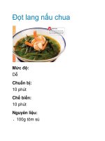 Đọt lang nấu chua pptx