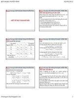Chương1: BÀI TOÁN QUY HOẠCH TUYẾN TÍNH ppt