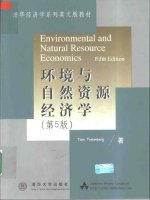Environmental & natural resource economics, fifth edition docx