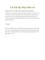 Các bài tập tăng chiều cao potx