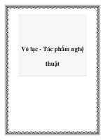 Vỏ lạc - Tác phẩm nghệ thuật doc