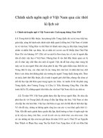 Chính sách ngôn ngữ ở Việt Nam qua các thời kì lịch sử pot