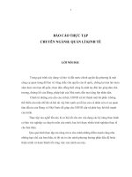 Thực tập  vào nghề chuyên ngành quản lí kinh tế tại UBND xã Thanh Sơn