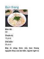 Bún thang pptx