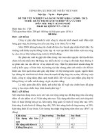 đề thi thực hành-quản trị doanh nghiêp vừa và nhỏ-mã đề thi qtdnvvn-th(22)