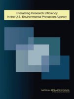 Evaluating Research Efficiency in the U.S. Environmental Protection Agency pot