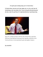 5 bí quyết quản trị khủng hoảng của TS. Patrick Dixon doc