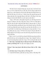 thực trạng và giải pháp nâng cao hiệu quả công tác đấu thầu tại công ty dịch vụ viễn thông vnp