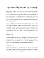 Học cách “sống sót” qua suy thoái kép pptx