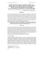 ĐỊNH TÍNH COUMARIN VÀ ĐÁNH GIÁ HIỆU QUẢ KHÁNG KHUẨN CỦA DỊCH CHIẾT TỪ MỘT SỐ LOÀI THỰC VẬT ĐỂ CHỮA BỆNH: KINH NGHIỆM CỦA NGƯỜI MƯỜNG Ở NHO QUAN, TỈNH NINH BÌNH docx