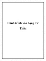 Hành trình vào họng Tử Thần doc