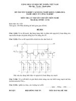 đề thi lí thuyết tốt nghiệp khóa 2 - điện tử dân dụng - mã đề thi đtdd - lt (36)