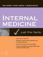 INTERNAL MEDICINE Just the Facts pptx