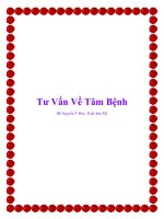 Tư Vấn Về Tâm Bệnh pdf