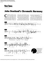 Music theory   john dowlands chromatic harmony (john duarte)