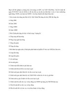 Đề thi tín dụng và GDV vào VCB Vĩnh Phúc- Việt Trì ngày 17/09/2012 pdf