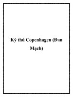 Kỳ thú Copenhagen (Đan Mạch) pptx