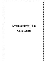 Kỹ thuật ương Tôm Càng Xanh potx