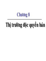 Chuong 8  TT DQ - Kinh tế vi mô - Đặng Văn Thành