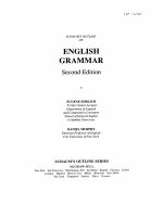 Schaum's Outline of English Grammar (2nd edition)