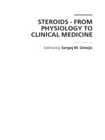 Steroids - From Physiology to Clinical Medicine Edited by Sergej M. Ostojic potx